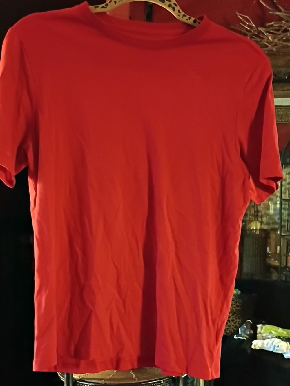wonder nation Red Short Sleeve Crew Neck Tee